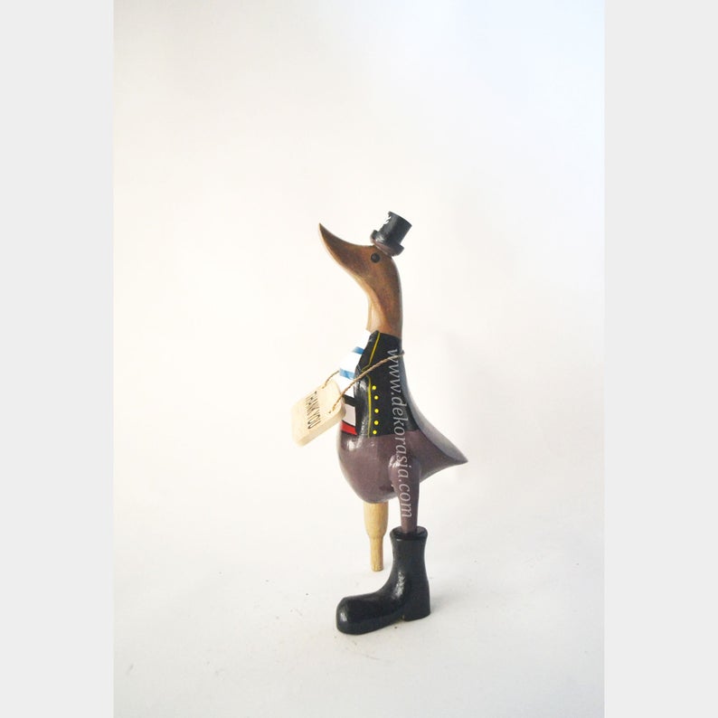 The Pirates Style bamboo duck, duck craft, duck decoration, bamboo craft, bamboo duck, duck handmade | Free Shipping